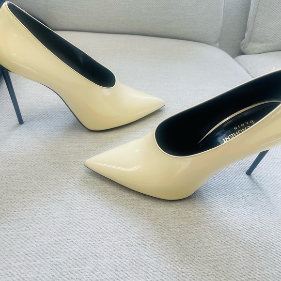 Saint Laurent Teddy Bootie Heels 100% authentic - Picture 1 of 9